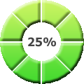 25%